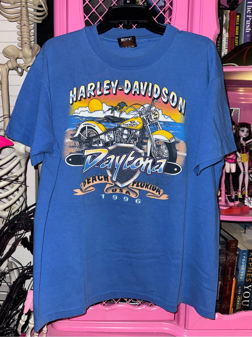 VTG 90s Harley Davidson Daytona Bike Week shirt size Large